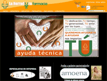 Tablet Screenshot of farmacialaherradura.net